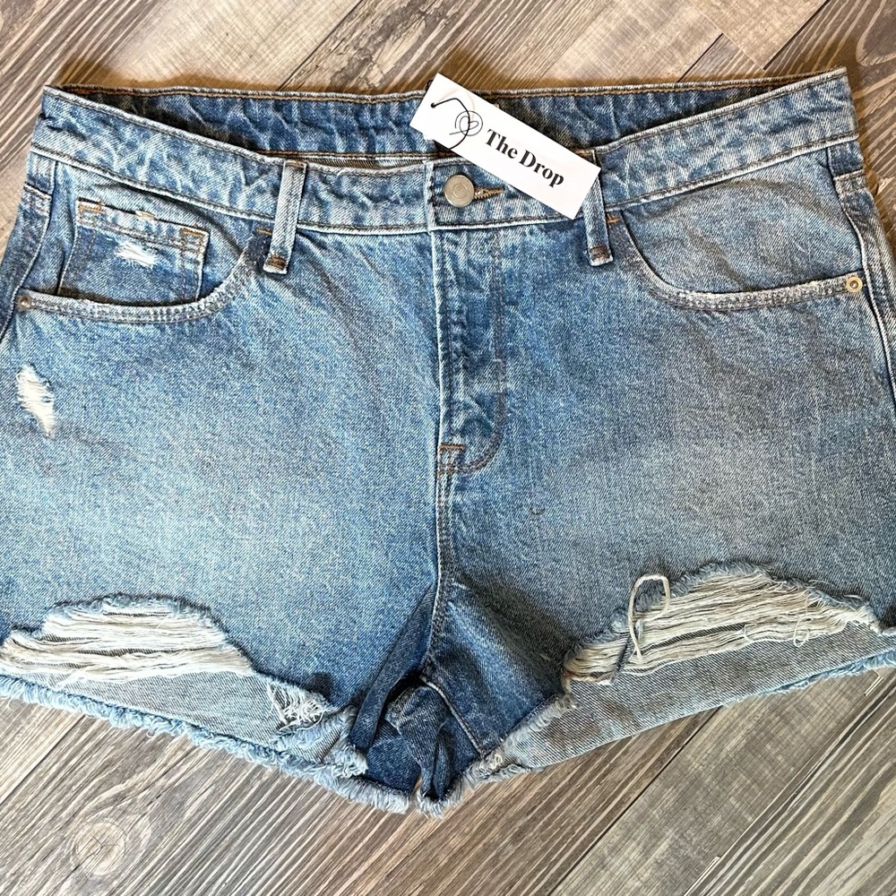 Women's Blue Denim Shorts